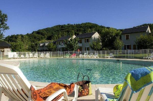 Saint Geniez D'Olt Jolie T2 Amenagee Et Equipee Village Goelia 2 Piscines Chauffees Exterior foto
